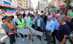 Başkan Büyükakın, Gebze'nin kalbindeki yatırımları inceledi