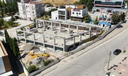 İnegöl'de Alanyurt Yüzme Havuzu'nda çalışmalar tam gaz