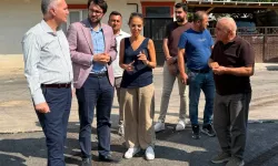 Bursa İnegöl'de Başkan Taban çalışmaları yerinde inceledi