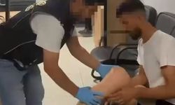 Bursa'da protez bacakta 830 gram metamfetamin ele geçirildi