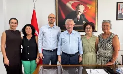 ERÇED'den Kaymakam Mercan'a ziyaret