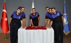 Karabağlar Zabıtası'nda aday memurlar yemin etti