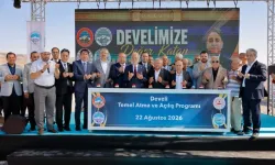 Kayseri Develi'de yeni eserlerin temeli atıldı