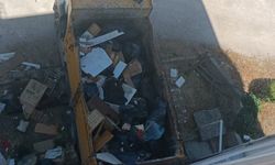 Balkan Mahallesi’nde evden 28 ton çöp çıkarıldı