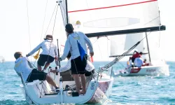 Olympos Regatta'da J70 Match Race yarışında zafer Eker Kaymak'ın