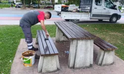 Ordu'da kent mobilyaları yenileniyor