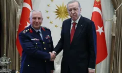 Orgeneral Kadıoğlu'ndan Cumhurbaşkanı Erdoğan'a veda ziyareti