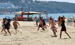 Pamucak Sahili'nde spor şöleni