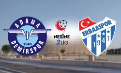 Adana Demirspor Erbaaspor maçı hangi kanalda saat kaçta