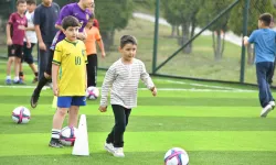 Ankara Pursaklar'da çocuklar için spor vakti