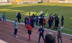 İnegöl Kafkasspor penaltı kazandı, saha bir anda karıştı