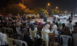 Kayseri hobi bahçelerinde sazlı sözlü akşam