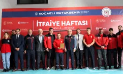 Kocaeli'de Genel Sekreter Baraçlı'dan itfaiye personeline teşekkür ziyareti