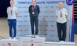 Konya'nın cimnastikteki gururu Liva Nur Yalçın Türkiye Şampiyonu