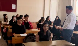 Sercan Kemik'ten Keşan Lisesi'ne ziyaret