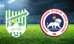 12 Bingölspor Kahramanmaraş İstiklal maçı hangi kanalda saat kaçta