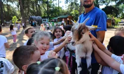 Antalya Doğal Yaşam Parkı'nda hayvan sevgisi aşılandı