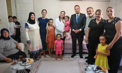 Bornova'da Başkan Eşki'den Doğanlar Mahallesi'ne ev ziyareti