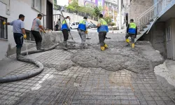 Bornova'da bir yol sorunu daha çözüldü