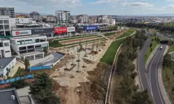 Çayırova'da FSM Parkı'nda çalışmalar hızla sürüyor