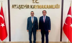 İnegöl'ün eski Kaymakamı Eren Arslan, İnegöllüleri ağırladı