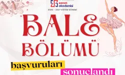 İzmit Belediyesi bale bölümü başvuru sonuçları belli oldu