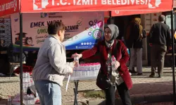 İzmit Belediyesi KPSS ön lisans sınavına giren adayları yalnız bırakmadı