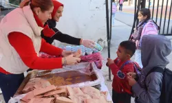 İzmit'te beslenme saati sürüyor