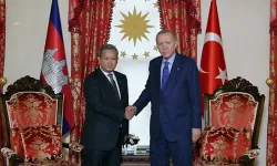 Kamboçya Başbakanı Dolmabahçe'de