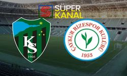 Kocaelispor Rizespor maçı hangi kanalda, saat kaçta