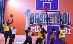 Konya'da 3x3 basketbol turnuvası heyecanı