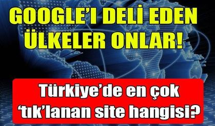 Dünyada en çok aranan siteler