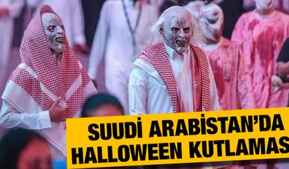Suudi Arabistan'da halk, Cadılar Bayramı'nı kutladı