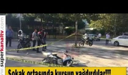 Jandarma önünde silahlar konuştu