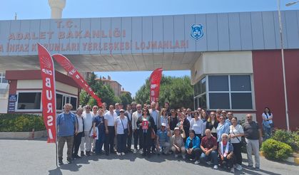 CHP İnegöl teşkilatından Silivri'de İmamoğlu'na destek