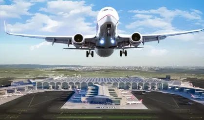 Türk hava sahasında çifte rekor! Bin 745 transit uçuş, 6 bin 110 toplam trafik