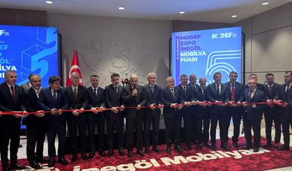 55.Uluslararası MODEF EXPO İnegöl Mobilya Fuarı Açıldı