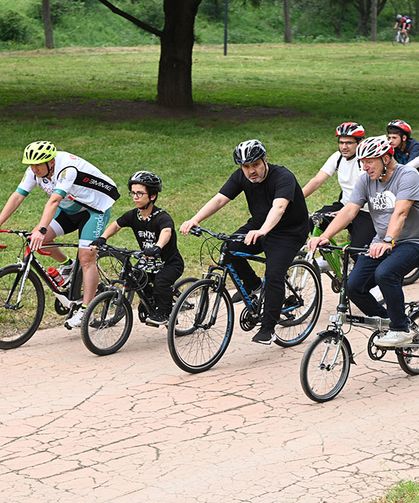Dünya Bisiklet Günü’nde pedal çevirdiler