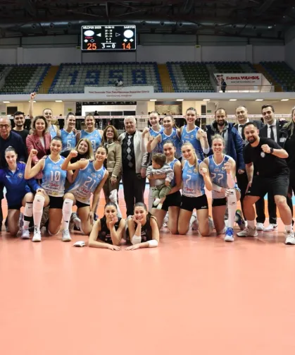 Bursa'da Nilüfer Belediyespor Eker ligi galibiyetle tamamladı