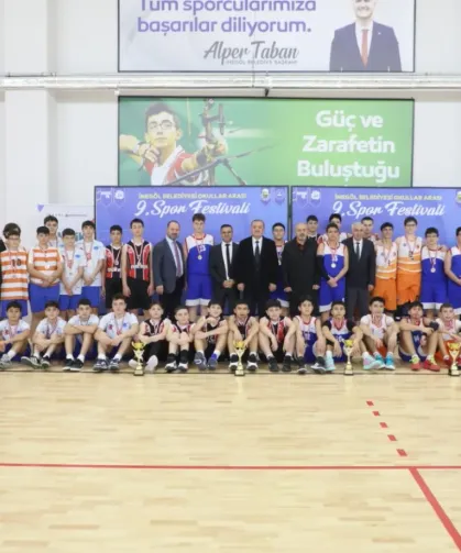 İnegöl'de Spor Festivalinde potanın yıldızları ödüllerini aldı