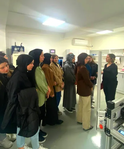 Bursa'da genç tekstilcilerden yerinde eğitim