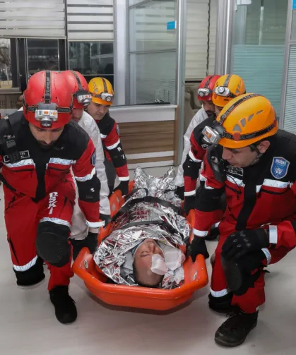 BUSKİ'den gerçeği aratmayan tatbikat