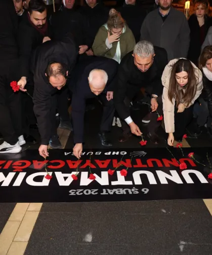 CHP Bursa'dan 6 Şubat anması!