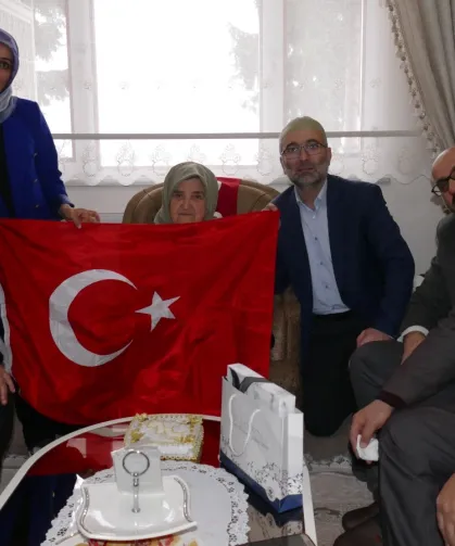 Trabzon'da şehit aileleri ve gazilere vefa ziyareti