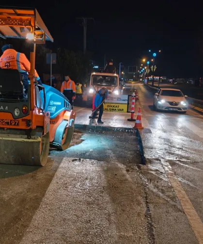 Bu belediye millet uykudayken çalışıyor