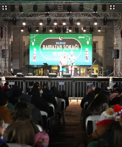 Bursa Nilüfer Ramazan Sokağı'nda Muşlular gecesi coşkusu