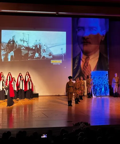 Bursa'da 18 Mart Çanakkale Zaferi'nin 111. yılı anıldı