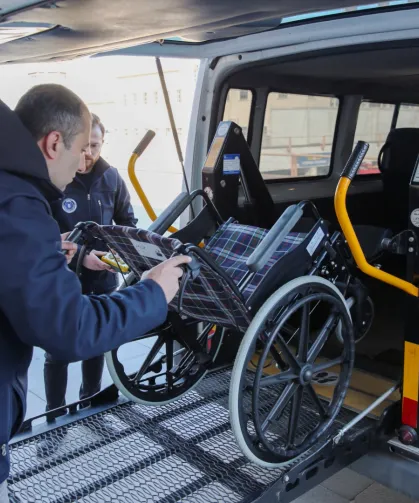 Bursa'da özel gereksinimli bireylere destek