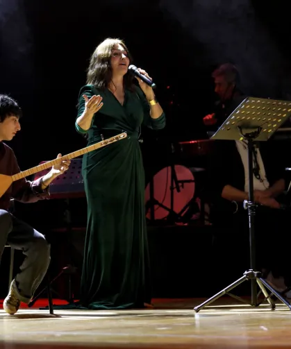 Bursa'da Serenad Bağcan ile 'Caz Pazarı'