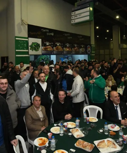 Bursa'da Teksaslı Bursasporlular aynı sofrada buluştu